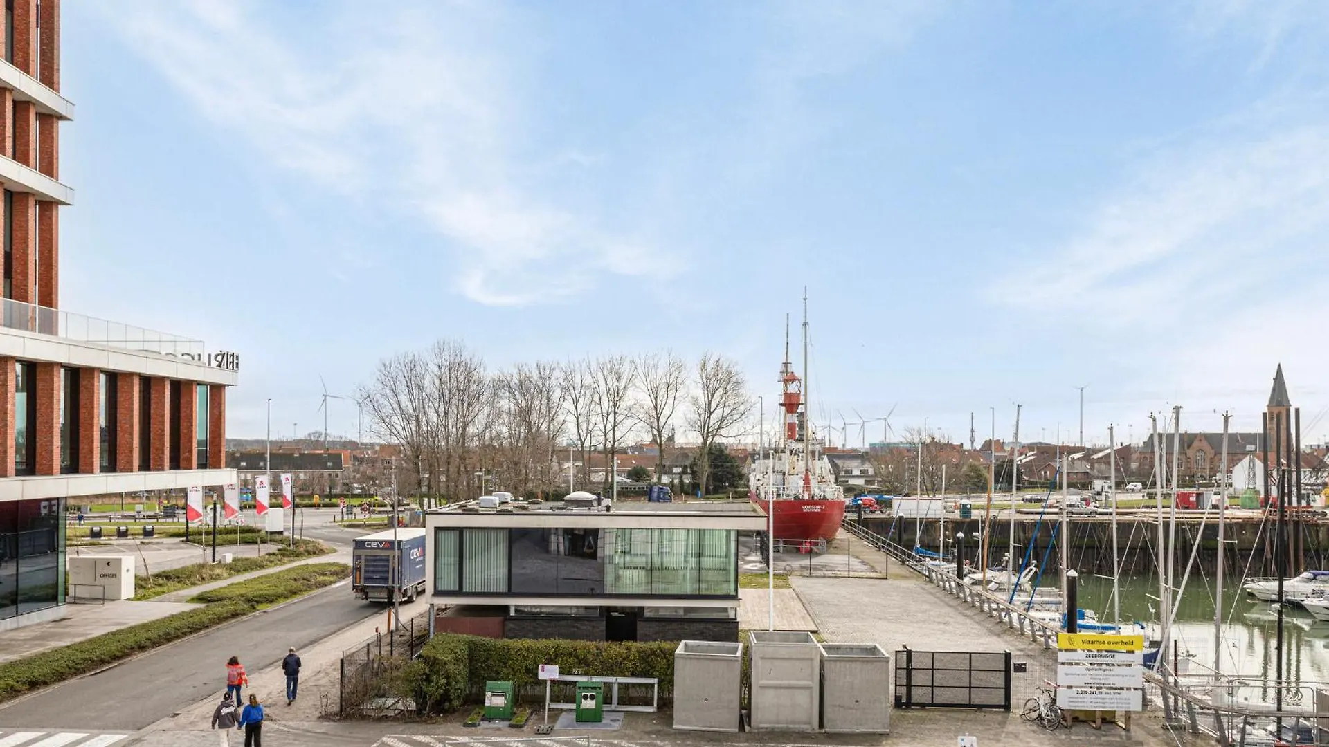 브뤼헤 Harbour View 2A 2Ev 아파트